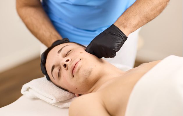 Gesicht und Kiefertherapie