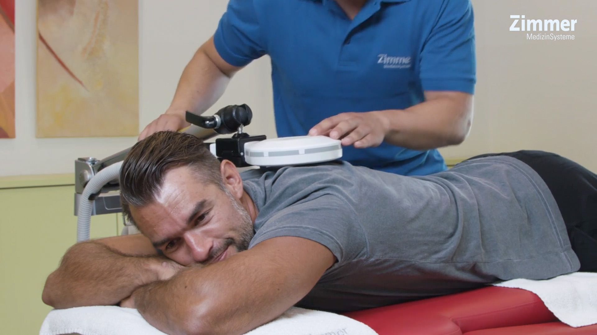 Induktionstherapie – Behandlung Nacken Statisch