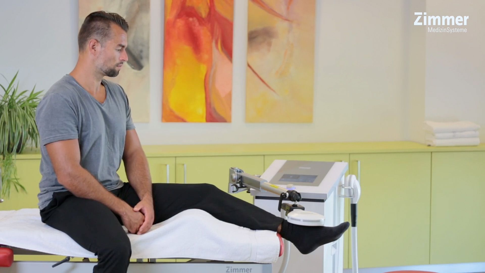 Induktionstherapie – Behandlung Sprunggelenk Statisch