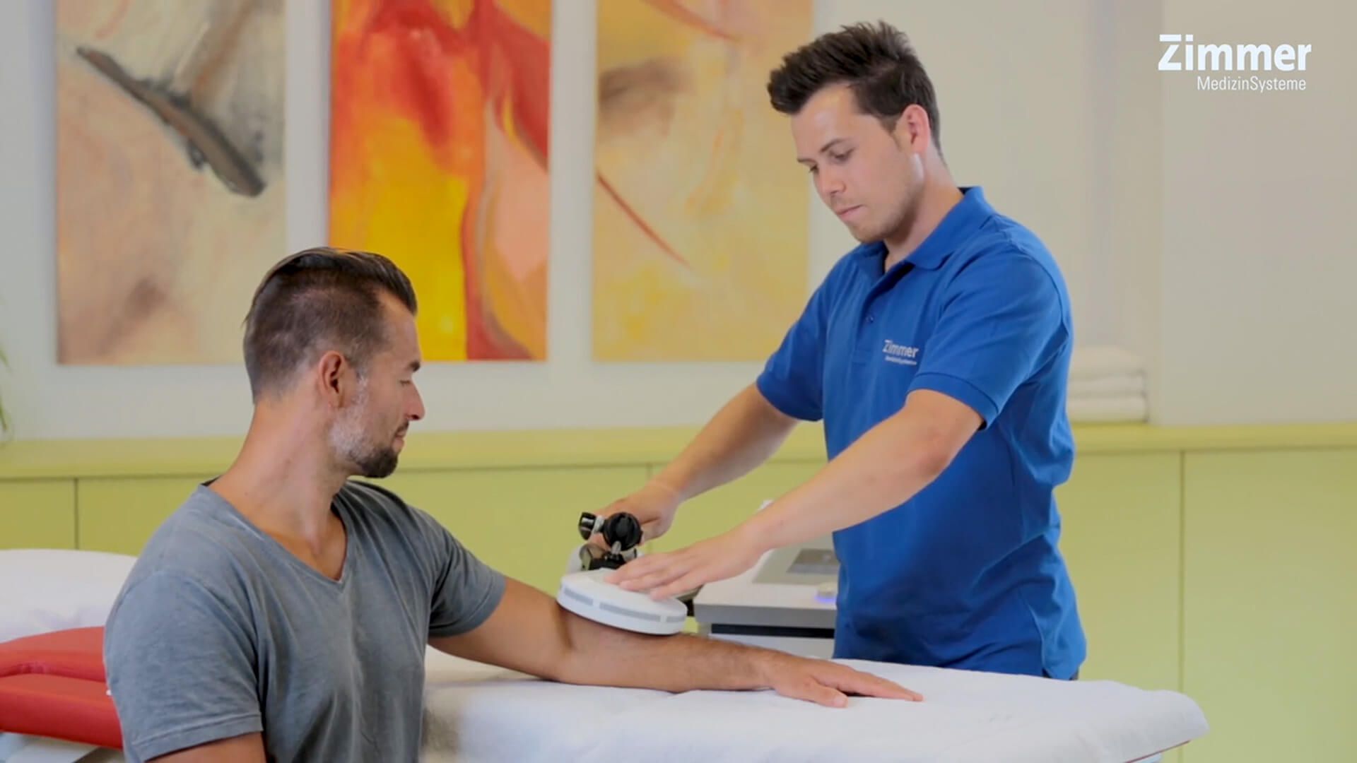 Induktionstherapie – Behandlung Ellenbogen