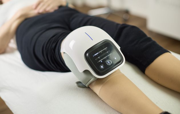 AirBag Luftkissen Therapie am Knie